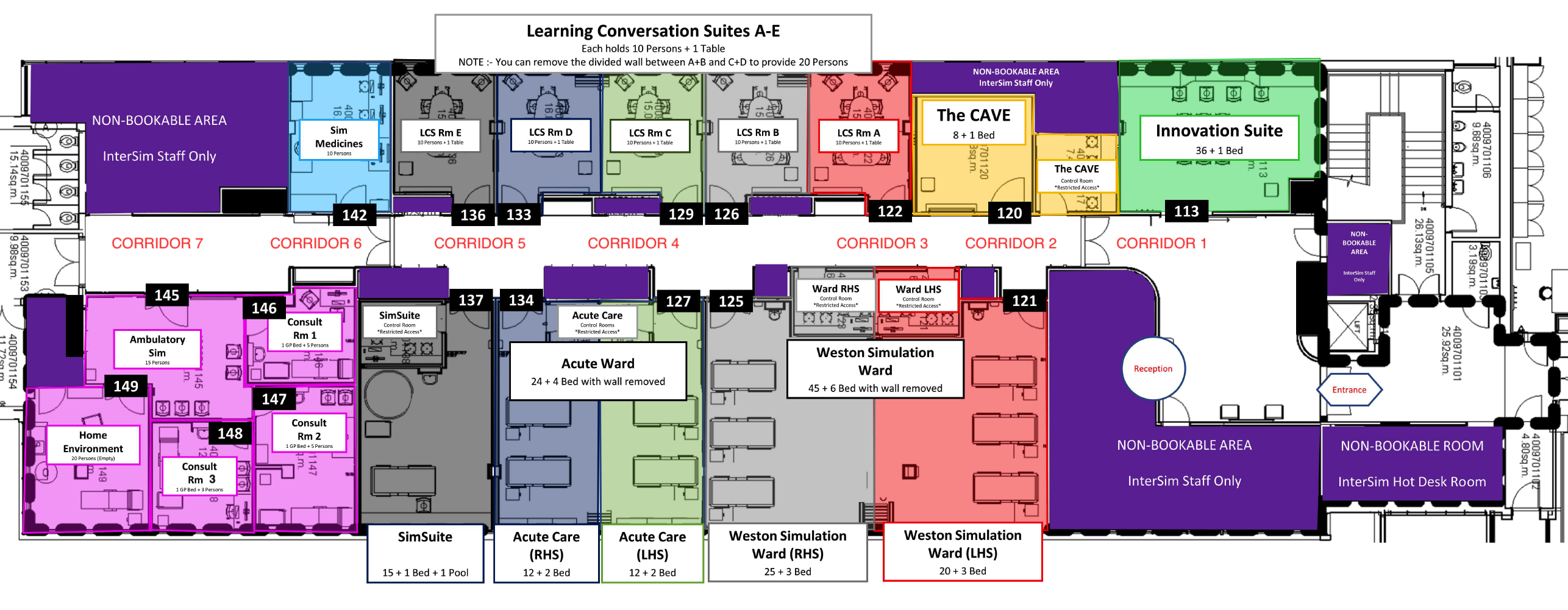 InterSim Floor Plan